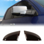 Smoked Black For Dodge Ram 1500 2011-2017 Turn Light Rear view Mirror Trim Cover