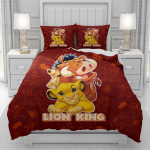 L&otilde;vi Kuningas 3D tekikott mehed naised/Lapsed KID Tr&uuml;kitud Disney multifilm Voodipesu komplekt dropshipping 135x200cm 3pcs