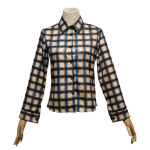 Stranger Things Cosplay Kost&uuml;&uuml;m Hellfire Club T-s&auml;rk Dustin S&auml;rk S beige