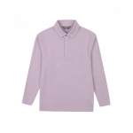 Onoff Men S Long Sleeve Polo Shirt Of9612gb Purple PURPLE/LL