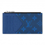 Louis Vuitton Coin Classic Monogram Pacific kaetud l&otilde;uend kaardihoidja Meeste rahakotid Sinine M30270 Gift Set(Basic Set+Box+Shopping Bag)