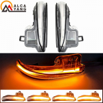 Peegli LED D&uuml;naamiline Suunatulede Valgus J&auml;rjestikune Toyota Alphard Vellfire AH30 Tacoma 16-19 RAV4 2019 -20 Highlander 2020 jaoks