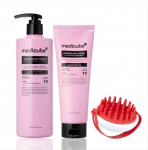 Medicube Roosi PDRN Juuste v&auml;ljalangemise hoolduskomplekt &Scaron;ampoon 400ml + Palsam 250ml Peanaha tugevdamine 1 set