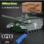 Uus liigutustundlik kaherežiimiline veepommi kaugjuhtimispuldi paak, 330&deg; p&ouml;&ouml;rlev torn, tagasil&ouml;&ouml;k 60 minutit LED-valgustusega RCTank poisile kingitud m&auml;nguasi 1 Battery