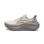 Li Ning Relax 2 Cushioning Slip Resistant Abrasion Resistant Breathable Low top Running Shoes Men's Heron White Gray ARSW129-5 39