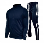 S&uuml;gistalvine spordidress Meeste T&otilde;mblukuga UP Valge Must Sinine 2-osalised komplektid Meeste Komplektid &Uuml;likond Meeste Fliis Sport-Hoodie Dressip&uuml;ksid Kaheosalised komplektid XXXL