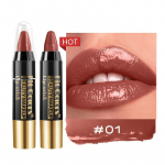 Niisutav v&auml;rvipliiats huulepulk Velvet Moisturizing Mirror huulel&auml;ige, mida pole lihtne m&auml;&auml;rida Cup veekindel huulepulk loob kauni l&auml;ikiva huulemeigi 01