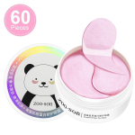 60 tk Merevetika kollageeni silmaplaastrid silmade all Geelplaaster tursete jaoks H&uuml;drogeelne silmaplaaster tumedatest ringidest Patches silmamask 60pcs beige