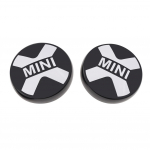 Ralli Abiline LED-tulede Kate Esip&otilde;rkeraua jaoks Auto Tarvikud MINI COOPERile black X white Letter