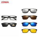 6 &uuml;hes Kohandatud Meeste Optilised Magnetilised P&auml;ikeseprillid Magnetiga Kinnitatavad P&auml;ikeseprillid Polaroid Kinnitatavad P&auml;ikeseprillid Polarized Lens