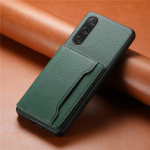 Luksuslik multifunktsionaalne PU-nahast rahakott-telefoni&uuml;mbris Coque Sony Xperia 1 5 10 IV 1V 10V 5III 1VII jaoks Kaardihoidjaga Kaan For Xperia 10 V