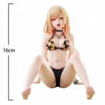 Joonis Anime Ujumistrikoo &uuml;likond Nooruslik Jumalanna Kitagawa Marin Tegevusjoonis MARIN KITAKAWA Kuju Bikiini kuju Mudel T&auml;iskasvanute Kingitused 16CM