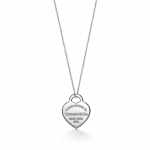 4MM P&auml;rlikee S&uuml;damekujulise Sildiga Kaelaehe Sterling H&otilde;be 925