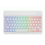 Taustvalgustusega LED-klaviatuur 10-tolline Traadita Laetav Klaviatuur iPad Tahvelarvuti Telefoni PC jaoks Magnetiline Bluetooth-klaviatuur Hiirega English
