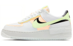 Nike Air Force 1 Low Shadow Summit White Barely Volt Crimson Tint Naiste CI0919-107 38
