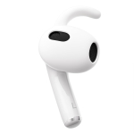 Vasak k&otilde;rvaklapp &Uuml;hildub AirPods A2564-ga Asendus vasak k&otilde;rvaklapp AirPods 3. p&otilde;lvkonnale &Uuml;ksik. 3. P&otilde;lvkond. K&otilde;rvaklapp. valge