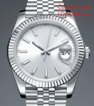 A11 Pood Kohandatav Kell Meeste Naiste Automaatne Mehaaniline Kell 36mm 40mm 904L Roostevaba Teras Must Sinine Mens 41mm gray