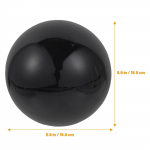 Roostevabast terasest peegelpall Peegeldav peegelgloobus Aia v&auml;lisdekoratsiooni Fotograafia rekvisiidi &Scaron;iki dekoratiivse keskpunkti jaoks 12x12cm