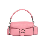 Coach Tabby 18 Kl&otilde;pskinnitusega Lammannahast &Otilde;la- v&otilde;i Crossbody K&auml;ekott V&auml;ikesed Naiste K&auml;ekotid Roosa C3880-LHVDT Basic Set (Bag+Dust Bag)