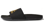 Adidas Neo Adilette Comfort Kuldse v&auml;rvi sussid 'Must Kuld' Naistele B41742 38