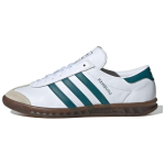 Adidas Originals Hamburg Mugavad Mitmek&uuml;lgsed Madalad Rula Kingad Unisex Tossud Valge Roheline JH8562 40 white