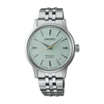SEIKO PRESAGE SRRY051 Cocktail Time Automaatne Naiste K&auml;ekell Heleroheline Teemant Kuup&auml;eva Kalender Jaapan roheline