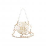 DIOR DIY Stiilis Kosmeetikakott Mullikujuline Meduus Kuldne Roos Crossbody K&auml;ekott Kaasaskantav Hoiustamine Pol&uuml;esterkiud T&auml;iustatud Mitmek&uuml;lgne kuldne karikakar kuld