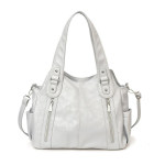 Kevadine Trendikas Lahe Suure Mahutavusega Tassikott Naistele, Retro Mitmek&uuml;lgne, Luksuslik, Crossbody Kott, T&ouml;&ouml;le K&auml;imiseks &Otilde;lakott white
