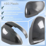 Nissan Rogue - Qashqai J12 2024 jaoks Auto tahavaatepeegli kate Ukse k&uuml;ljepeegli katte liist, Suunatulega Carbon Fiber Pattern