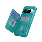 Google Pixel 10 9 Pro XL 8 7 Pro 9A 8A 7A jaoks Rahakott &uuml;mbris kaardipesa, Folio Flip RFID-blokeeriv kaitse&uuml;mbris alusega For Pixel 7 roheline
