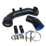 Sisselasketorustiku ja turbo laadimisr&otilde;hu torustiku jahutuskomplekt BMW N55 N54 E82 E88 E90 E92 E93 135i 335i 335Xi 335is jaoks BOV-adapteriga K8-06-SQV BLACK