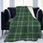 Kohandatud GTI ruuduline print tekk Pehme soe fliisist visketekk Kerge hubane flanellist kohev tekk voodi diivani jaoks 152x127cm