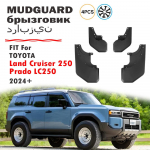 TOYOTA Prado J250 Land Cruiser LC250 jaoks Poritiivad Porikaitse Porikaitse Fenderi Porikaitse Tarvikud 4tk 2024 2025 2026+ LC250 J250