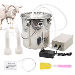5L/10L L&uuml;psemasin Elektriline L&uuml;psemine Talu Lehm Kits Lammas Vaakumpump Kopp Talu Kasvatusseadmed Intensiivsuse Reguleerimine