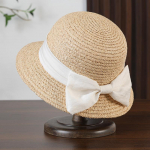 Naiste raffiast &otilde;lgk&uuml;bar kikilipsuga Rannapuhkus P&auml;ikesekaitse Fedora k&uuml;bar Retro Kokkupandav Lai &auml;&auml;r Panama Jazz m&uuml;ts 56-58cm