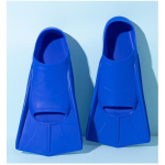 Silikoonist L&uuml;hikesed Ujumislestad Vaba stiil Rinnuli Ujumine Treening T&auml;iskasvanud Lapsed Unisex Reguleeritav Sobivus M Recommended Shoe Size 39-41 sinine