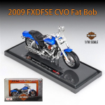 Maisto 1:18 Harley-Davidson Mootorratas 2022 Road King 2022 Fat Bob 114 Sulamist Mootorratta Mudel M&auml;nguauto Kogu