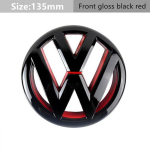 VW Auto Eesmise iluv&otilde;re embleemid Tagaluugi embleem Kate logod Veljekeskmised korgid VW Volkswagen Golf 6 MK6 GTI jaoks GDNW-A724 for Golf 6 gray