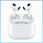 AirPods 3 Juhtmevabad Bluetooth-k&otilde;rvaklapid &Uuml;he puudutusega sidumine Type-C laadimiskarp &Uuml;mbritsev stereoheli Kerge mugav peakomplekt valge