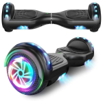 Hoverboard, 6,5-tollised ise-tasakaalustavad elektrilised t&otilde;ukerattad Bluetoothi, rataste ja LED-tuledega lastele ja t&auml;iskasvanutele