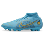 Nike Mercurial Superfly 8 Academy HG 'Hele Sinine Kollane' DJ2867-484 42.5 blue