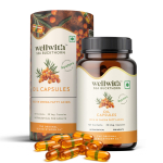 Wellwith by Ayuzera Astelpaju marja&otilde;li Omega 7 500mg, 30 taimekapslit HPMC, 15-p&auml;evane kogus| Astelpaju kapslid rikkad Omega 3, 6 ja 9 poolest he