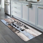 &Otilde;nnelik telkimine RV tr&uuml;kitud pikk triipvaip, libisemiskindel ja pestav p&otilde;randamatt, k&ouml;&ouml;k, telkimisplats, talumaja stiilis sisustus 50x120cm 20x47inch