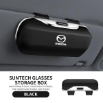 Auto p&auml;ikesesirmiga p&auml;ikeseprillide hoiukarp Mazda 2 3 5 6 CX-4 CX-5 CX-7 CX-8 CX-30 CX-50 MX5 Miata RX-7 RX-8 Axela Atenza Tarvikutele black