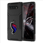 ROG Phone 5 &uuml;mbris p&otilde;rutuskindel ASUS ROG 5/Pro/Ultimate m&auml;ngutelefoni jaoks Kaas S&otilde;jaline kukkumiskaitse K&otilde;va PC tagak&uuml;lg Pehme TPU p&otilde;rkeraud Asus ROG Phone 7 Ultimate must