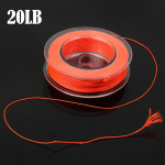 20-30LB tagumine lend&otilde;nge 100YDS Forward Nymph ujuv lend&otilde;nge punutud &otilde;ngen&ouml;&ouml;r 20LB oranž