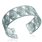 Les Tr&eacute;sors De Lily [L1162] &ndash; h&otilde;bedane k&auml;ev&otilde;ru 'Chor&eacute;ographie' h&otilde;bedane (roodiumiga kaetud) &ndash; 25 mm h&otilde;be