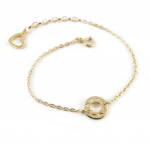 Altesse [L1739] - Bracelet Plaqu&eacute; Or 'Love' kuld
