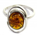 H&otilde;bes&otilde;rmus  Inspiration  merevaigukollane (roodiumiga kaetud) 54 pruun