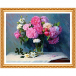 UUS DIY Laua puudrivaas 5D Kodukaunistus Teemanttikandid Ristpistes K&auml;sit&ouml;&ouml; Teemant t&auml;isring 20X30CM